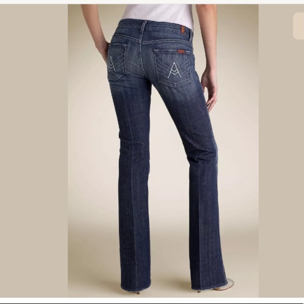 7 For All Mankind A pocket jeans in New York dark